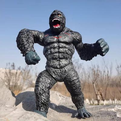 Фигурка Годзиллы против Кинг-Конга, фигурка аниме, Gulian Runaway Rabid Godzilla, мягкий клей из АБС-пластика, кукла-монстр, модель, украшения, игрушки