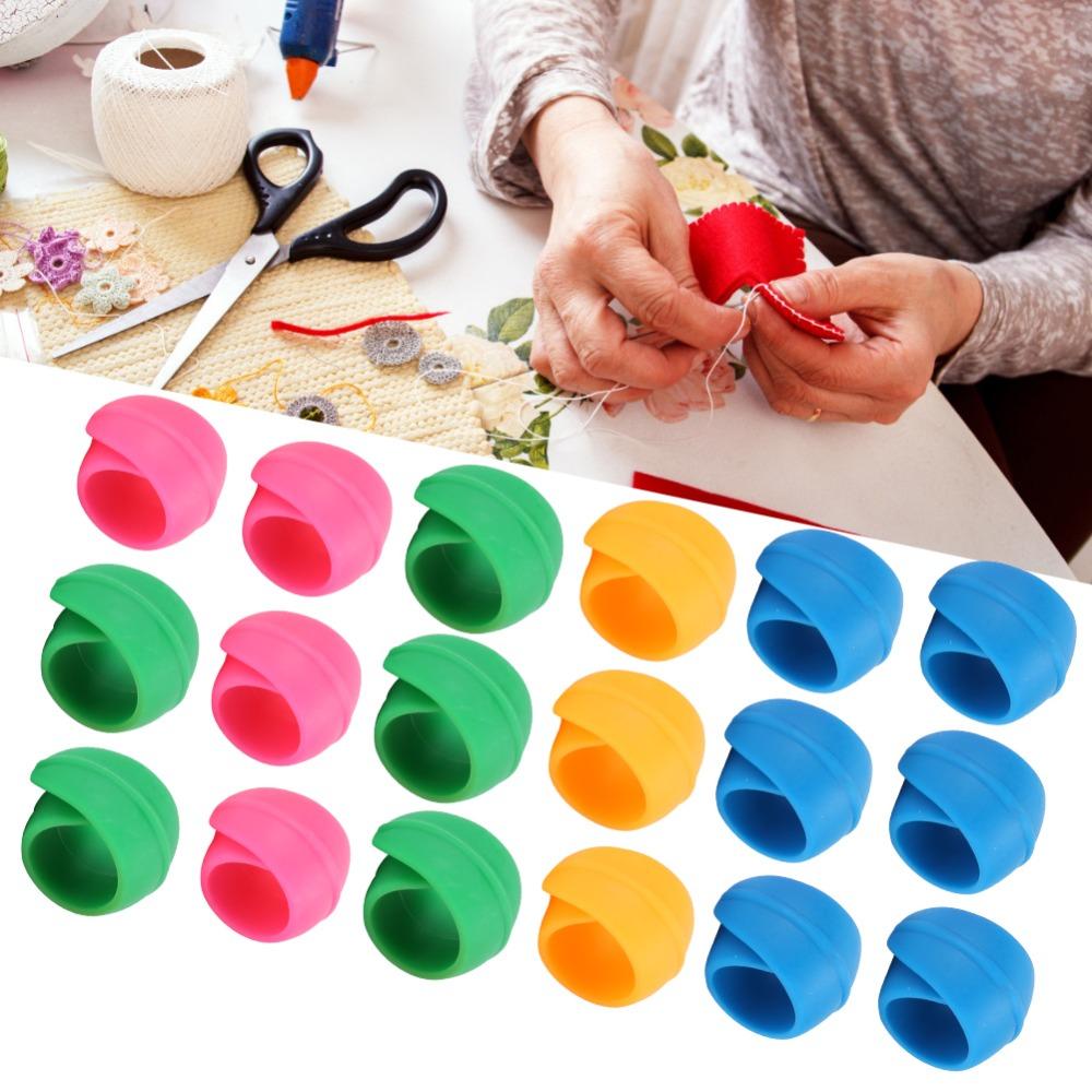 40pcs Silicone Spool Huggers Colorful Bobbins Clips Thread Spool Savers Prevent Unwinding