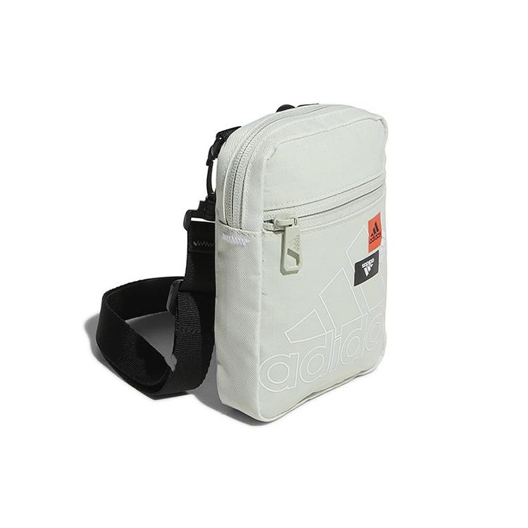 New Adidas Recycled Polyester Material Handbag, Shoulder Bag, Crossbody Bag Regular Unisex Linen Green HP1481