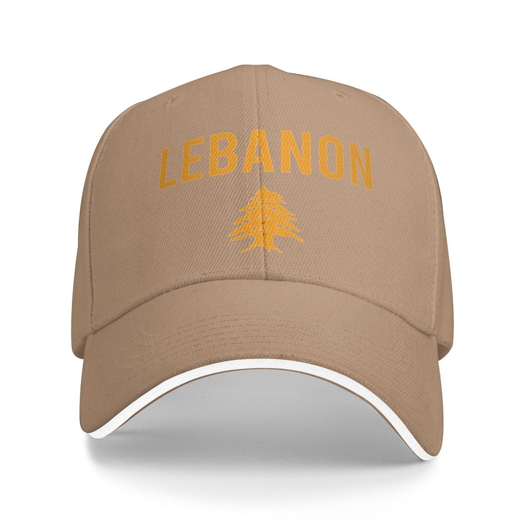 Unisex Lebanon Flag Lebanese Outdoor Hat Adjustable Baseball Caps Casual Baseball Cap Sports Sunshade