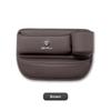 Car Stickers For Alfa Romeo Car Seat Gap Organizer Storage Box Leather Side MR Storage Pocket Wallet Keys Card Cup Holder For Alfa