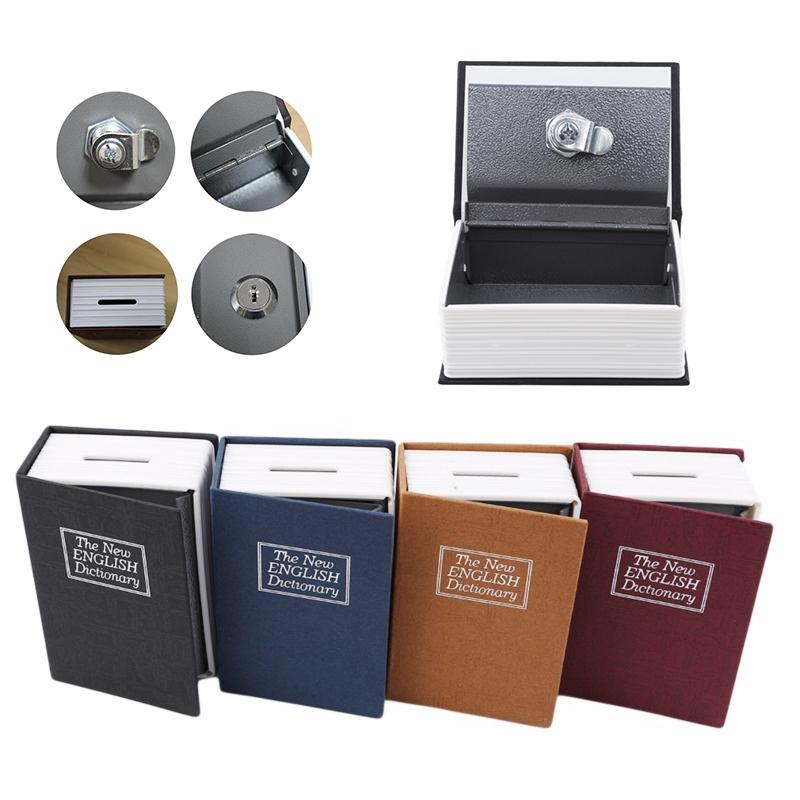 Словарь, мини-книжный сейф, шкафчик для ключей, скрытый секретный сейф для ключей, сейф для хранения наличных денег, монет, ювелирных изделий, замок