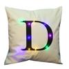 Luminous Glow Cushion Cover With Educational Value And Unique Design For Home Decor