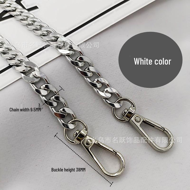 Women's Aluminum Chain Shoulder Bag Strap - DIY Woven Handbag Accessories