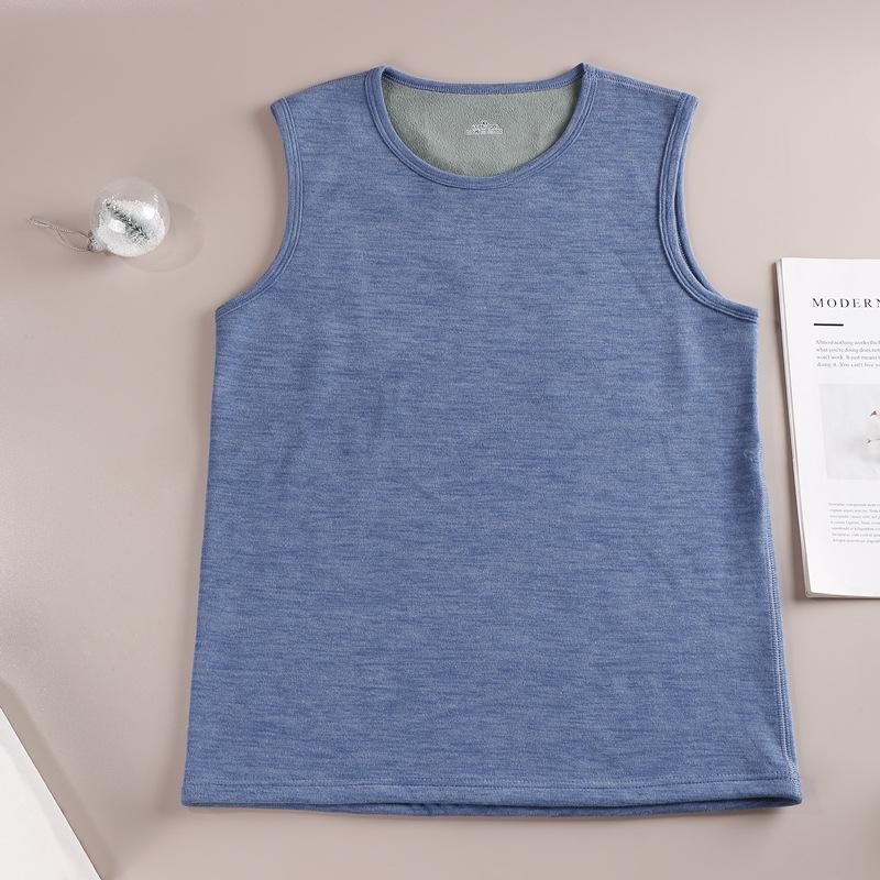 Мужской приталенный жилет с флисовой подкладкой: Теплая, основа из немецкого бархата, без рукавов, идеально подходит для осени/зимы.