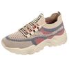 Женские летние дышащие кроссовки- dad sneakers Flyknit с эффектом увеличения роста - Повседневная обувь для бега в корейском стиле с мягкой подошвой
