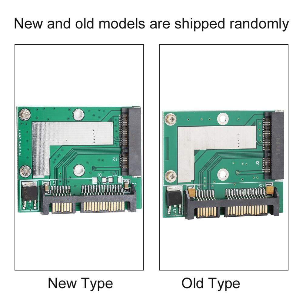 2.5inch mSATA to SATA3.0 Adpater Card Plug and Play Riser Card Interface Conversion