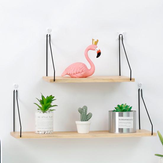 Настенная подвеска для домашней комнаты, одиночная доска, горшки, фигурки, стеллаж для хранения, держатель полки