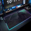 Коврик для мыши RGB Игровой коврик для мыши Большой светодиодный коврик Настольный коврик для ПК Светящийся коврик для мыши Большие коврики для клавиатуры Настольный ковер С