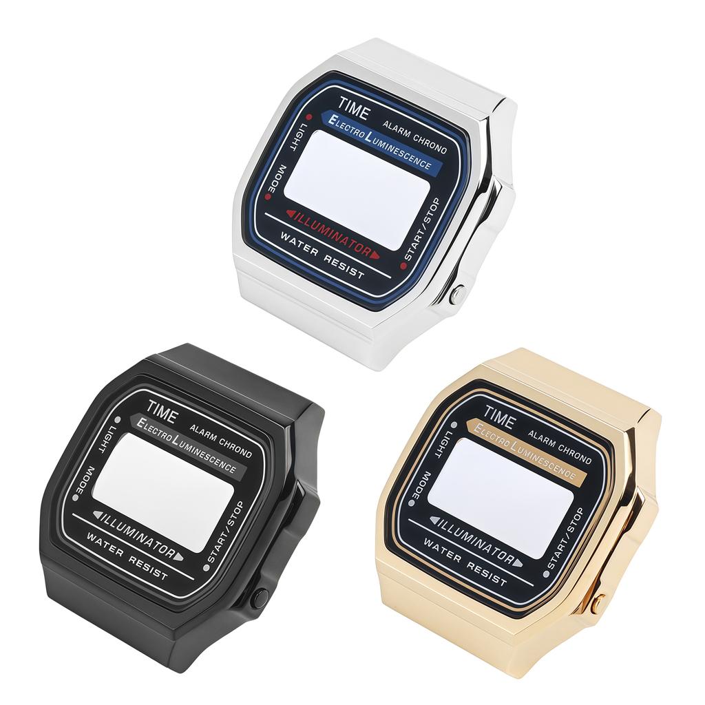 Для модификации корпуса Casio A168 полностью металлический корпус A168WGG-1B A168WEM ремешок безель водозащитное кольцо комплект Прочный комплект для модификации из нержавеющей стали