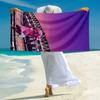 1pc Football Player Action Microfiber Quick Dry Beach Towel Absorbent Soft Oversized Sand Free Towel for Travel Pool Gym Swimming Yoga 20a166