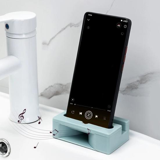 Phone Stand Amplifier Hands-Free Desktop Holder Universal Lazy Bracket for Music Streaming Video Calls TV Shows