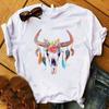 Women T-Shirt Graphic Cow Fashion T Shirt Vintage Top Tee Shirt Ladies Tshirt Female Clothes T-Shirt Woman's Clothing