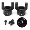 Aluminum Alloy Caster Mount (l R) Parts Fit for RGT 1 10 EX86100 RC Car ModelBlack R86022BL