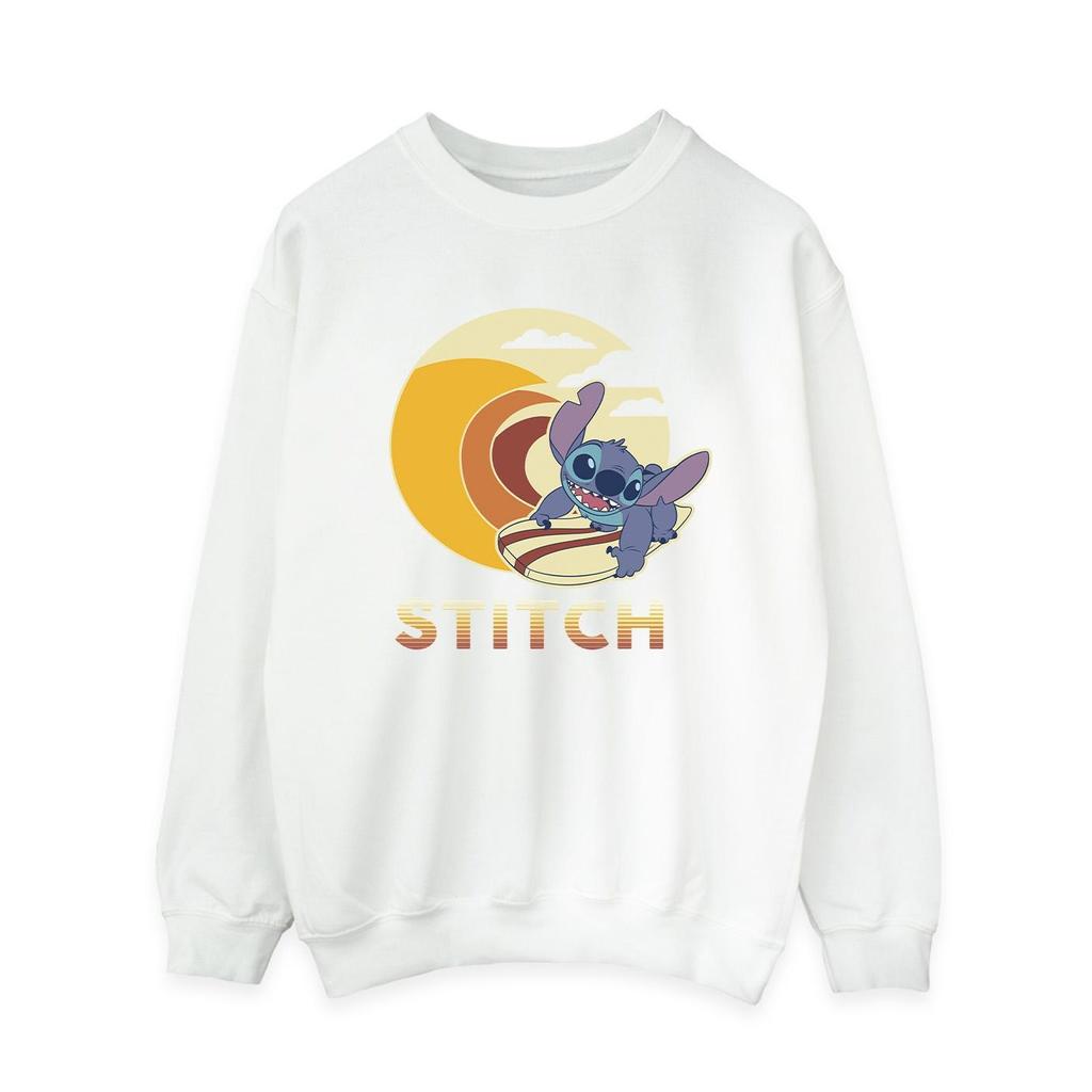 Disney Womens/Ladies Lilo & Stitch Summer Waves Sweatshirt