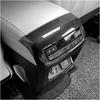 Durable-For Palisade - Car Rear Air Outlet Panel Cover Trim Sticker Spare Parts Accessories ABS Carbon Fiber