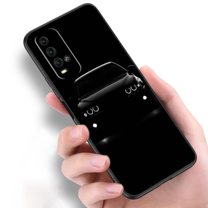 Крутой спортивный автомобильный чехол для телефона Xiaomi Redmi Note 10 9 Pro Max 10S 10T 9A 9C 9S 9T 8A 8T 8 7 Pro Мягкий черный чехол из ТПУ