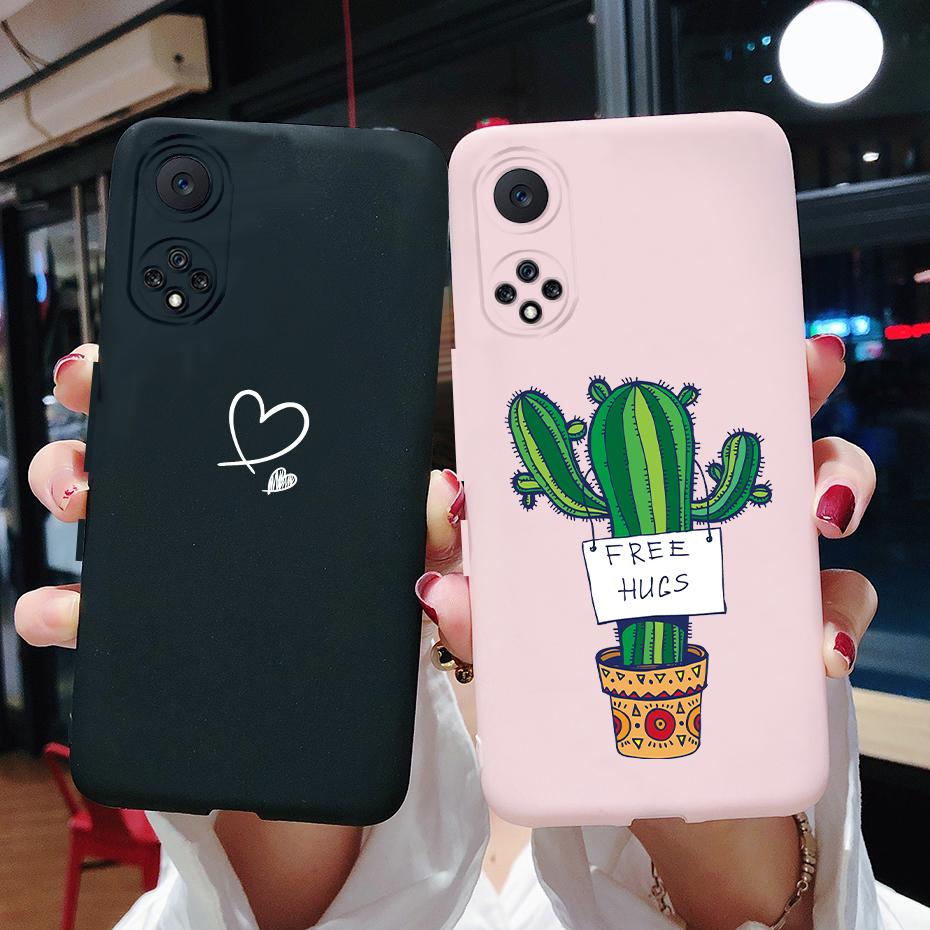 Чехол для Honor 50 Для Huawei Honor 50 Задняя крышка Мягкий силикон Милый мультяшный Расписные чехлы для телефона Для Huawei Honor 50 Honor50 Бампер