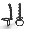 Двойное проникновение Дилдо Пенис Вибратор Секс-игрушки для пар Анальные бусы Анальная пробка Сексуальное кольцо Массажер точки G для мужчин Геи Взрослые 18