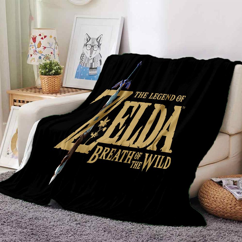 1pc Legend Zelda Skyward Sword flannel Blanket for Super Soft Cute Comfort Blanket for Travel Bedding Couch Sofa Blanket Y82553