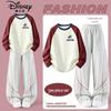 Disney Осенний комплект для девочек: топ с длинным рукавом и широкие брюки
