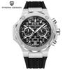 New PAGANI DESIGN Luxurys Men Quartz Watch VK64 Sapphire Glass AR Coated Chronograph 100M Waterproof Luminous Watch for Men