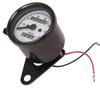 Bike Speedometer 140km/h Universal Meter Backlight Odometer Trip Meter (Black)