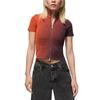 Jordan Air Crop Top Women's Black Purple HF9439-540