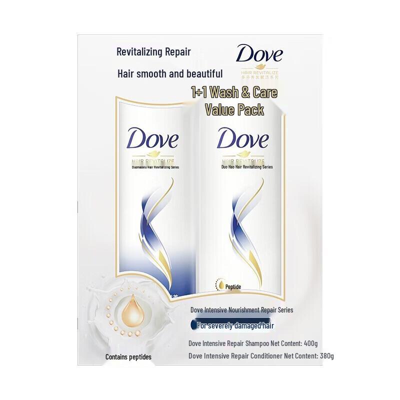 Dove Intensive Nourishment Shampoo & Conditioner Set (3 Packs)