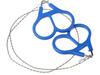 Ring Steel Wire Saw Scroll Plastic Emergency Hand Chain Saw Chain Rope Saw Hunting Camping Hiking Travel Survival Tool