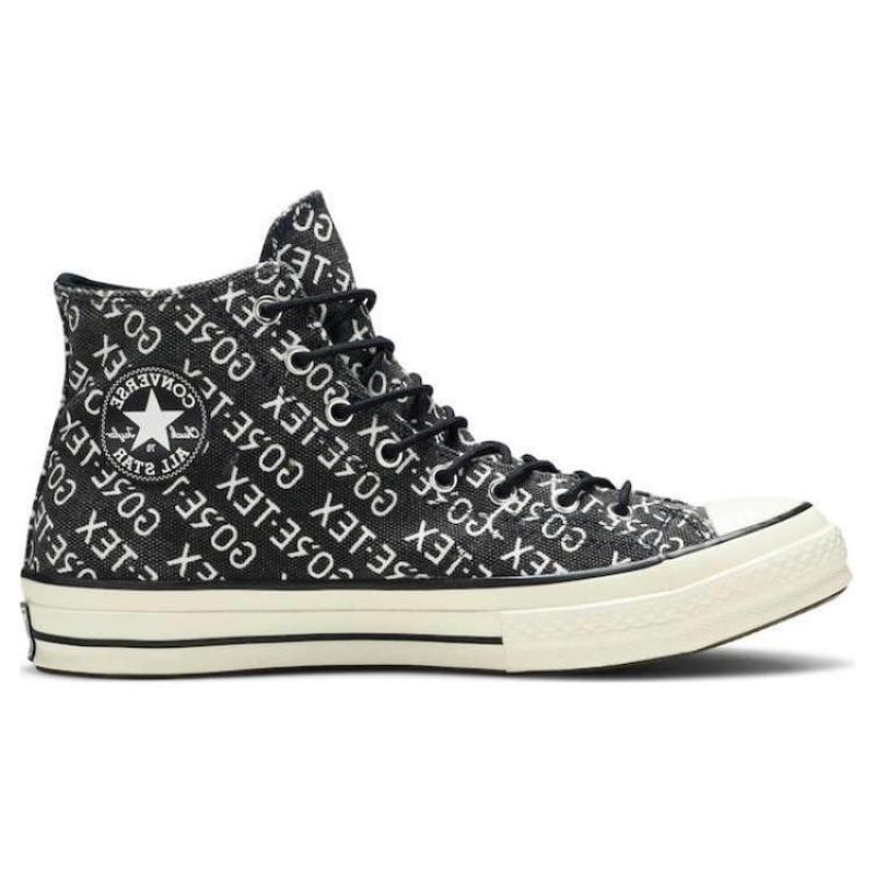 Gore-Tex x Converse Chuck Taylor All Star 1970-х Удобные Повседневные Высокие Эспадрильи Унисекс Черные