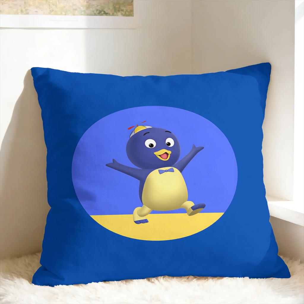 Cartoon T-The B-Backyardigans Pillow Case Comfy Pillow Cover For Couch Sofa Bedroom Retro Trendy Pillowcases