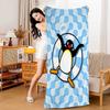 Pingu Cartoon Pingu Microfiber Printed Beach Towel Mountain Climbing Yoga Beach Swimming Running Absorbent Soft Towel