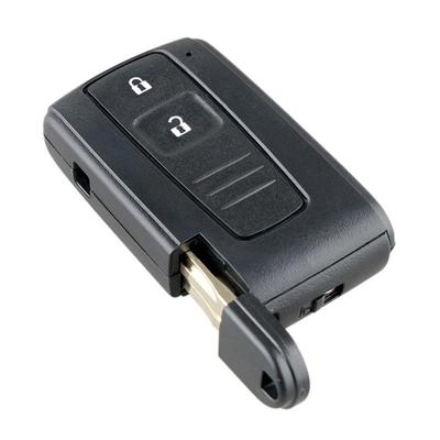 Корпус дистанционного ключа с 2 кнопками и лезвием TOY43, подходящий для Toyota Prius Corolla Verso