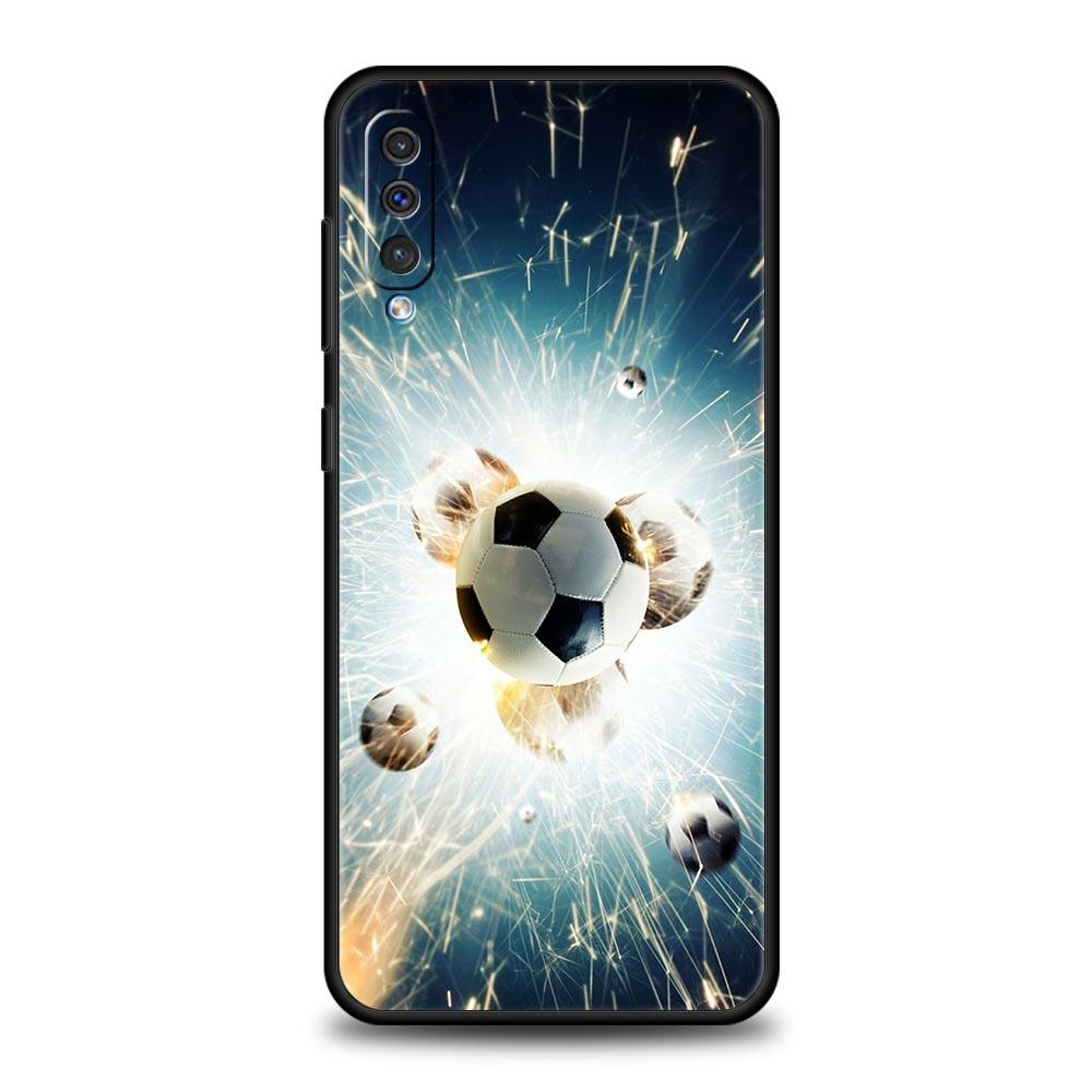 Чехол для телефона с футбольным мячом и футбольным полем для Samsung Galaxy A12 A32 A50 A70 A20E A20S A10S A22 A30 A40 A42 A52 5G A02S A04s