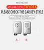 Interior Mouldings Alloy Car Key Case Cover Shell Fob For Toyota Prius 30 Alpha Aqua Land Cruiser Auris For Lexus LC 200 2012 -