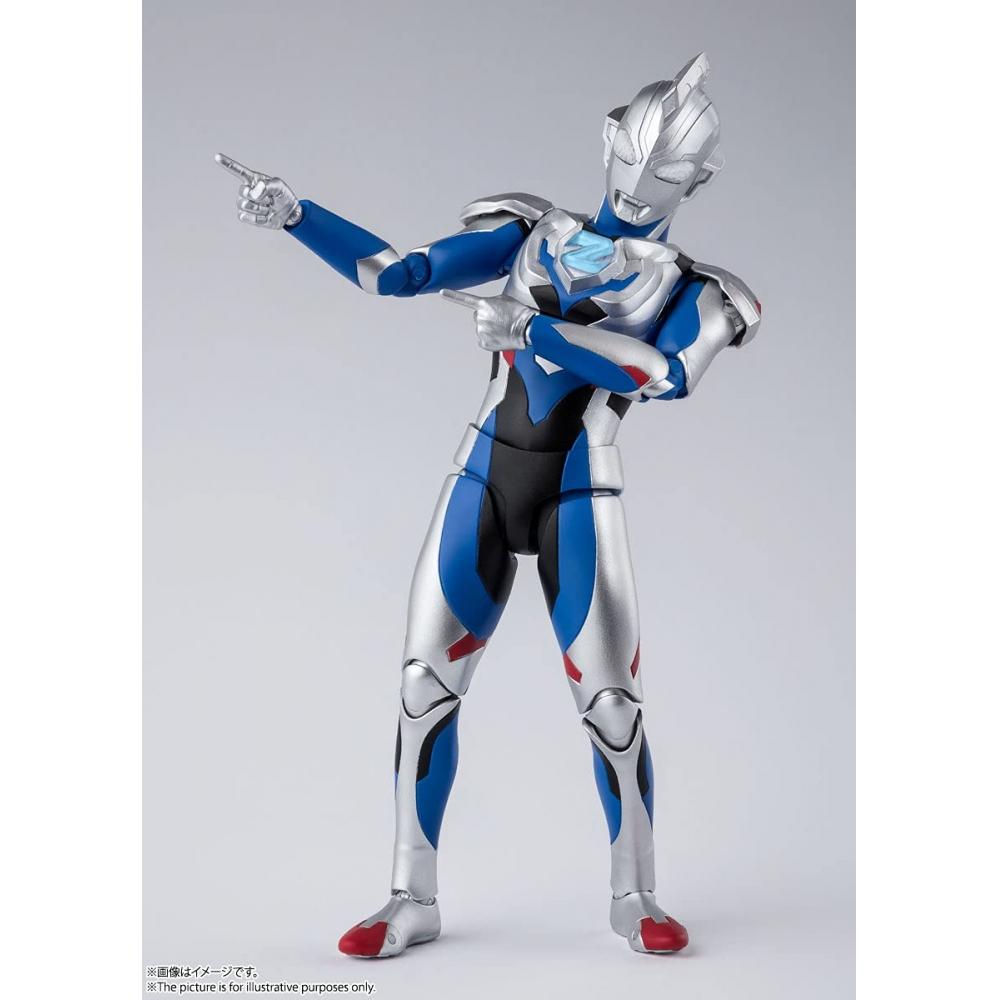 Bandai SPIRITS S.H.Figuarts Ультрамен Z Оригинал Прибл.. 150 мм окрашенная подвижная фигурка из ПВХ и АБС