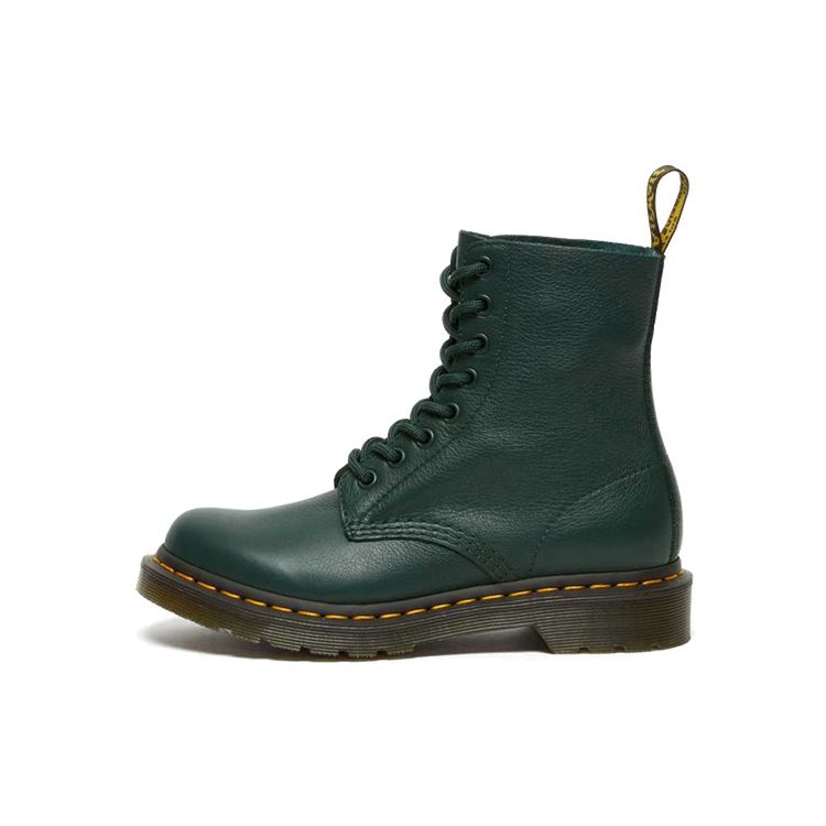 Dr. Martens 1460 Pascal Virginia Waterproof Durable Short Boots Women Boots Moss-Green 26902328