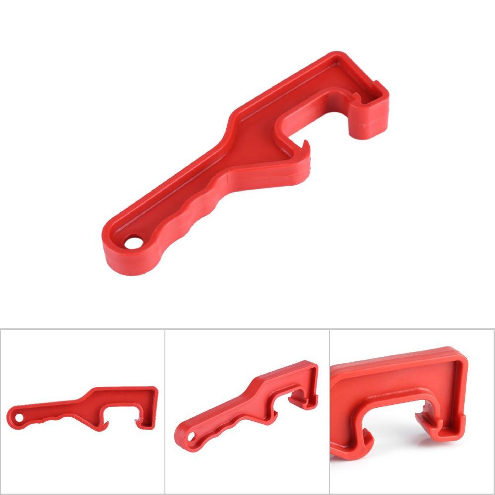 6pcs Effortless Opening Plastic Bucket Opener PVC Paint Can Opener Universal Bung Wrench Garage