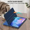 Чехол для Lenovo Tab M11 TB330/Xiaoxin Pad 11 2024 Вращающаяся подставка ПУ кожа+Акрил+ТПУ Чехол для планшета