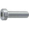 TRUSCO Low Head Hexagon Socket Bolt Stainless Steel Full Thread M6 X 20 6 Pieces B089-0620