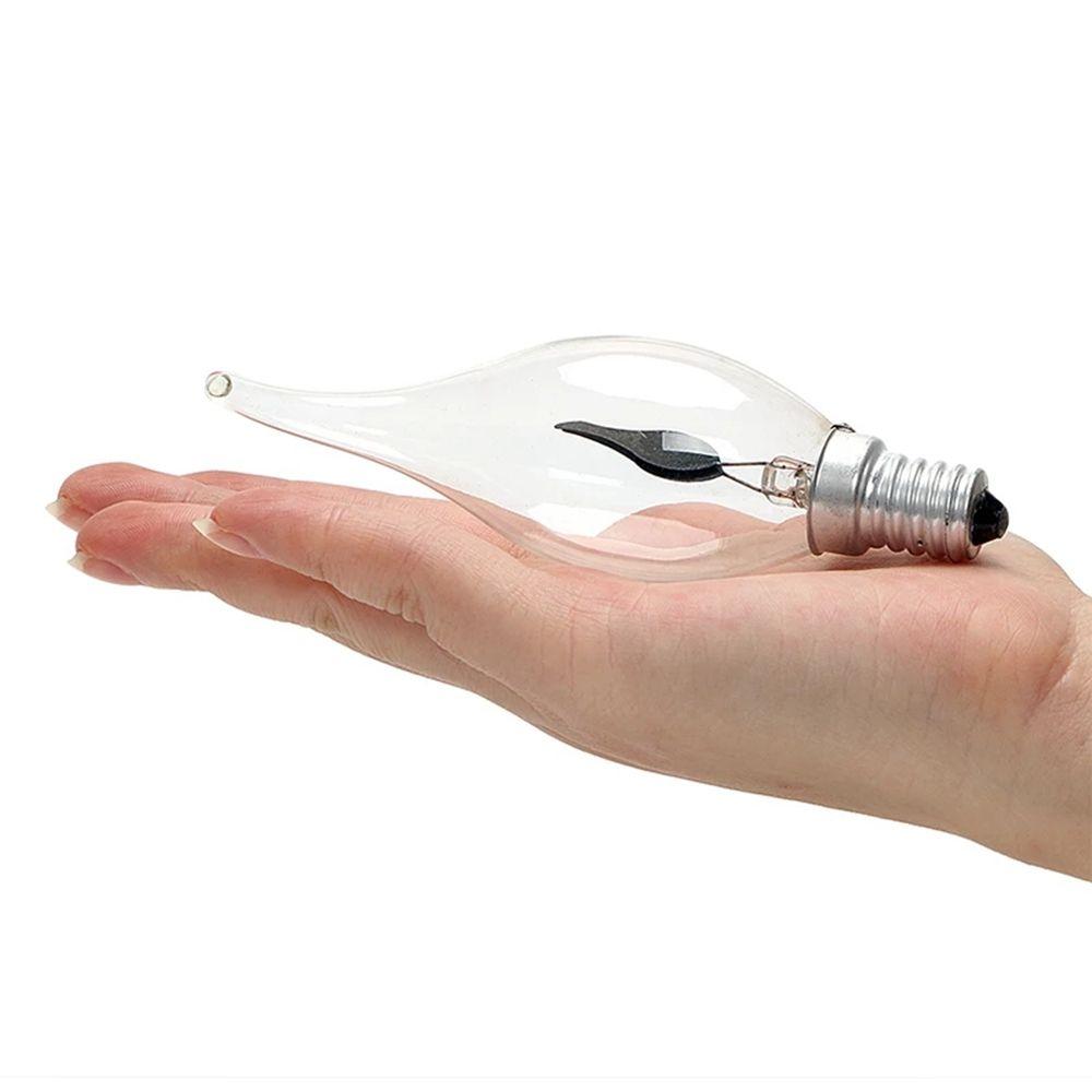 Wire For Decor  Lighting Flame Effect Night Light Candle Tip Lamp LED Light Bulb Candle Light