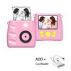 HD Камера для Детей Детская Камера Мгновенной Печати Камера С Печатью Фото Фотокамера Цифровые Камеры Новогодний Подарок