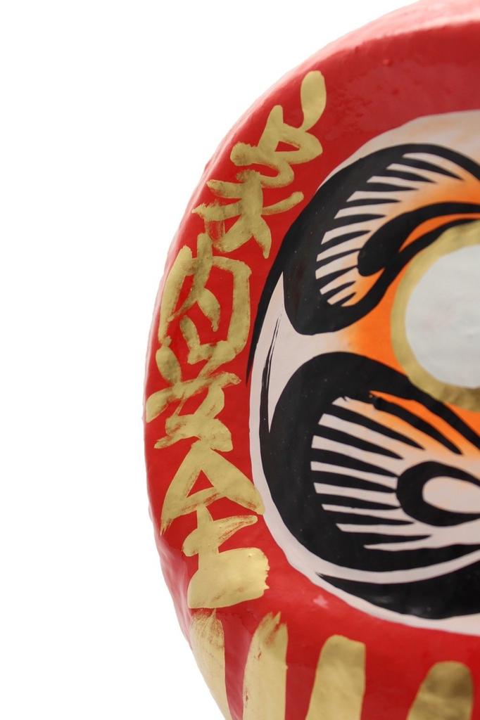 Такасаки Дарума Фуку Дарума 8 Красный Семья и Исполнение Великого 25x21x26см Нет. «Пожелания безопасности» ДАРУМА-ФУКУ8