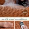 Non-slip Tatami Floor Cushion Woven Texture Seat Pad Durable Round Floor Cushion  Living Room
