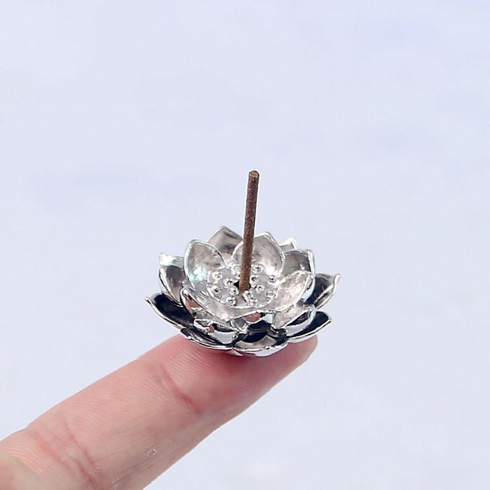 Ornament Home Decor Buddhism Gadgets Copper Censer Ash Catcher Incense Holder Joss-stick Inserted