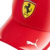 Puma X Бейсболка из полиэстера с узором из значков Ferrari, унисекс, красная 027100-01