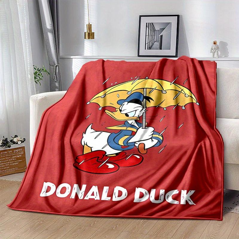 1pc, Donald Duck Throw Blanket, Cozy & Soft Cover for Home Decor, Couch, Bed, Travel, Camping, Car, Beach, Office Nap, Perfect Gift IdeaW070