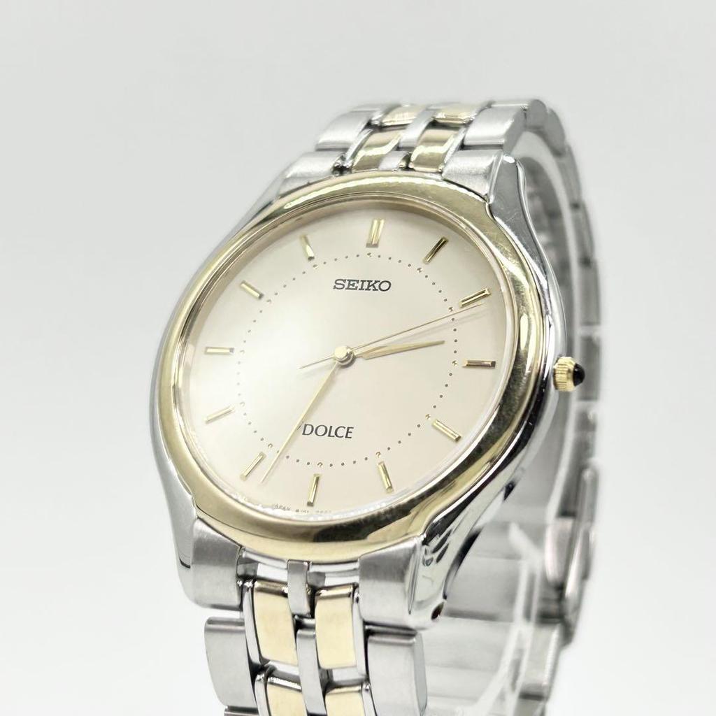 [USED] SEIKO DOLCE 8J41-6030 Quartz Wristwatch