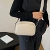 Casual Small Square Shoulder Bags of Plutonium Wide Straps Leisure Sport Simple Popularity Crossbody Bags